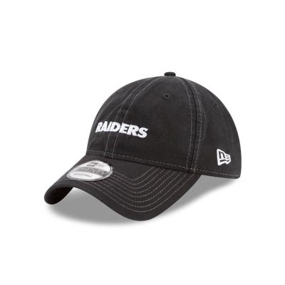 Las Vegas Raiders Gorra | New Era NFL Solid Team Hit 9twenty Adjustable Cap Mexico - Grises